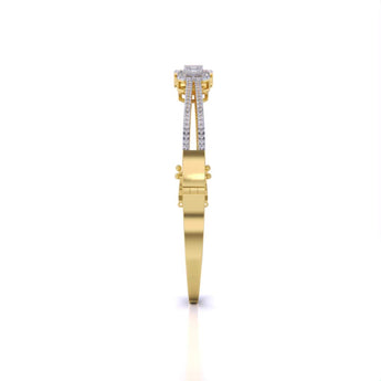Ivana Jewels Bracelets Minimalist Baguette Bangle