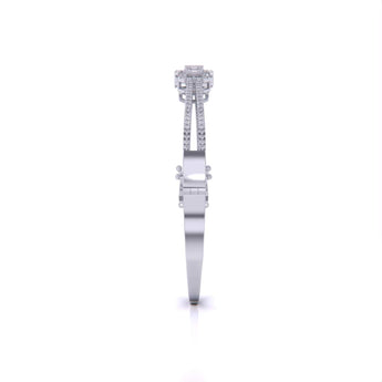 Ivana Jewels Bracelets Minimalist Baguette Bangle