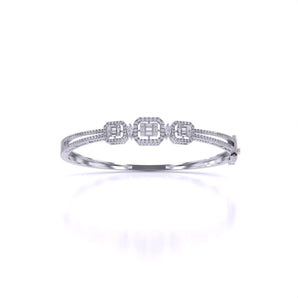 Ivana Jewels Bracelets Minimalist Baguette Bangle