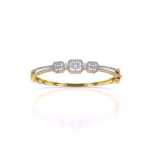 Ivana Jewels Bracelets Minimalist Baguette Bangle