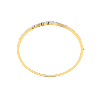 Ivana Jewels Bracelets Minimalist Diamond Tennis Bangle