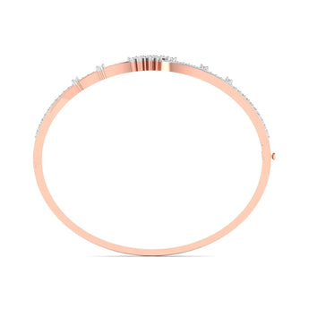 Ivana Jewels Bracelets Moonlit Petals Diamond Bangle