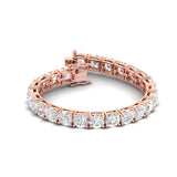 Ivana Jewels Bracelets Rose Gold / 14KT 19 Carat Diamond Gold Tennis Bracelet