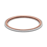 Ivana Jewels Bracelets Rose Gold / 14KT 7 Carat Diamond Gold Bangles