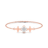 Ivana Jewels Bracelets Rose Gold / 14KT Clustered Flower Gold