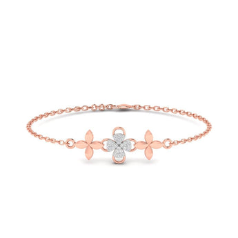 Ivana Jewels Bracelets Rose Gold / 14KT Clustered Flower Gold