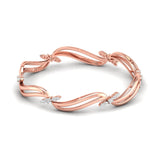 Ivana Jewels Bracelets Rose Gold / 14KT Designer Diamond Bangle
