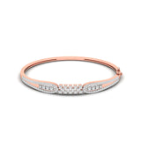 Ivana Jewels Bracelets Rose Gold / 14KT Diamond Cluster Bangle