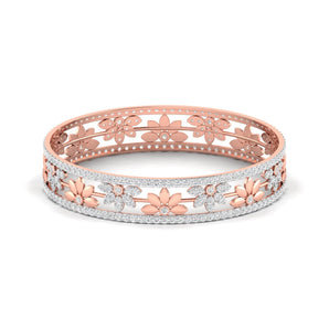 Ivana Jewels Bracelets Rose Gold / 14KT Elegant Gold  Bangle