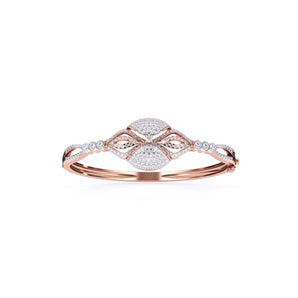 Ivana Jewels Bracelets Rose Gold / 14KT Fashion Jewellery Lab Grown Diamond Bangle