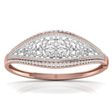 Ivana Jewels Bracelets Rose Gold / 14KT Gift Her Stylish Diamond Kada Bangle