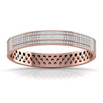 Ivana Jewels Bracelets Rose Gold / 14KT IVANA Men's Kada Style Bangle For Him