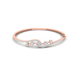 Ivana Jewels Bracelets Rose Gold / 14KT Minimalist Diamond Tennis Bangle