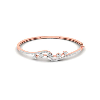 Ivana Jewels Bracelets Rose Gold / 14KT Minimalist Diamond Tennis Bangle