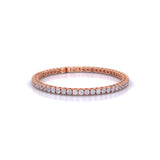 Ivana Jewels Bracelets Rose Gold / 14KT Office & Fashion Wear Bangle