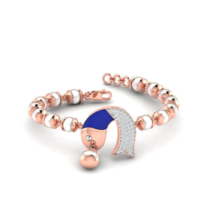 Ivana Jewels Bracelets Rose Gold / 14KT Pearl and Diamond  Charm Bracelet
