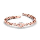 Ivana Jewels Bracelets Rose Gold / 14KT Sparkling Diamond  Bracelet