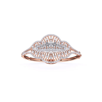 Ivana Jewels Bracelets Rose Gold / 14KT Spectacular Fancy Bangle