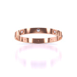 Ivana Jewels Bracelets Rose Gold / 14KT Women's Bangles Rhinestone Bangle