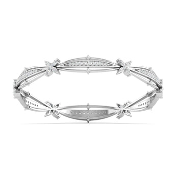Ivana Jewels Bracelets Star Diamond Bangle