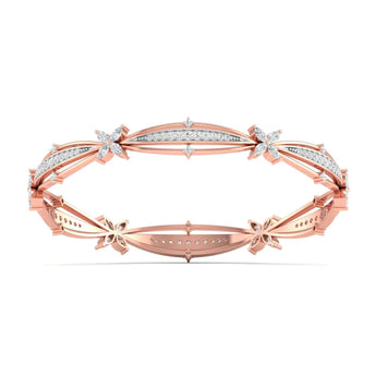 Ivana Jewels Bracelets Star Diamond Bangle