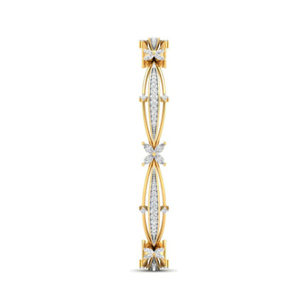 Ivana Jewels Bracelets Star Diamond Bangle