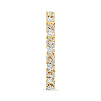 Ivana Jewels Bracelets Textured Diamond Bracelet