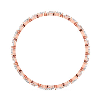 Ivana Jewels Bracelets Textured Diamond Bracelet