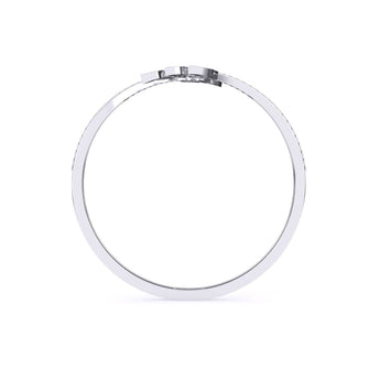 Ivana Jewels Bracelets Twin Twist Leaf Style Women Bangle