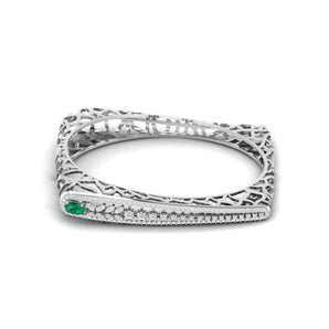 Ivana Jewels Bracelets White Gold / 14KT 1.09 Ct Bridal Diamond Bangle