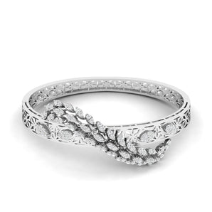 Ivana Jewels Bracelets White Gold / 14KT 1.52ct Elegant Multi-Diamond Bangle