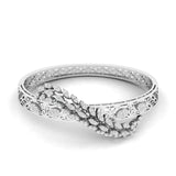Ivana Jewels Bracelets White Gold / 14KT 1.52ct Elegant Multi-Diamond Bangle