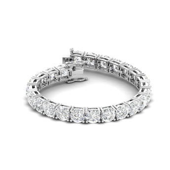 Ivana Jewels Bracelets White Gold / 14KT 19 Carat Diamond Gold Tennis Bracelet