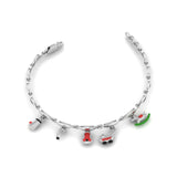 Ivana Jewels Bracelets White Gold / 14KT Classic Charm Bracelet