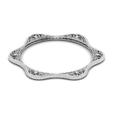 Ivana Jewels Bracelets White Gold / 14KT Classic Diamond  Bangle