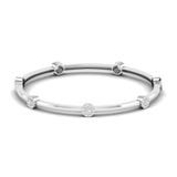 Ivana Jewels Bracelets White Gold / 14KT Classic Diamond Bangle