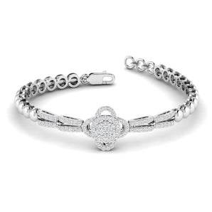 Ivana Jewels Bracelets White Gold / 14KT Classic  Diamond  Bracelet