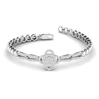 Ivana Jewels Bracelets White Gold / 14KT Classic  Diamond  Bracelet