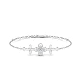 Ivana Jewels Bracelets White Gold / 14KT Clustered Flower Gold
