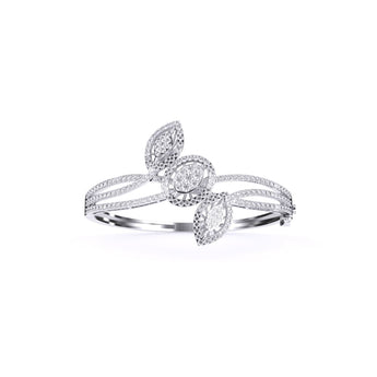 Ivana Jewels Bracelets White Gold / 14KT Designer Ladies Bangle