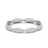 Ivana Jewels Bracelets White Gold / 14KT Detailed Diamond Cluster Link Bracelet
