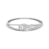 Ivana Jewels Bracelets White Gold / 14KT Diamond Bangle in Gold