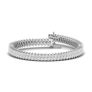Ivana Jewels Bracelets White Gold / 14KT Elegant  Diamond Tennis Bracelet