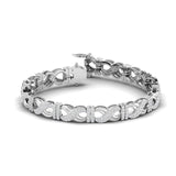 Ivana Jewels Bracelets White Gold / 14KT Eternity Diamond Bracelet