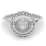 Ivana Jewels Bracelets White Gold / 14KT Gold Bangle with Diamonds