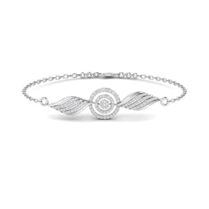 Ivana Jewels Bracelets White Gold / 14KT Gold Diamond Circle Band