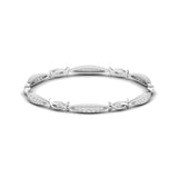 Ivana Jewels Bracelets White Gold / 14KT Interwoven Diamond Bangle