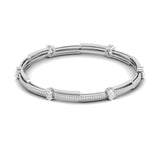 Ivana Jewels Bracelets White Gold / 14KT Linear Diamond Bangle
