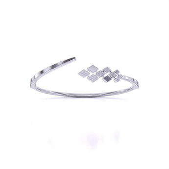 Ivana Jewels Bracelets White Gold / 14KT Modern Mosaic Bracelet