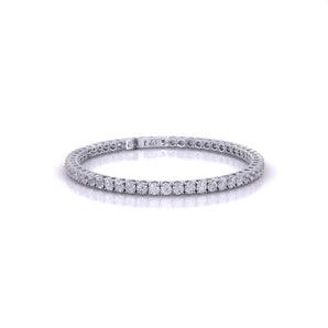 Ivana Jewels Bracelets White Gold / 14KT Office & Fashion Wear Bangle